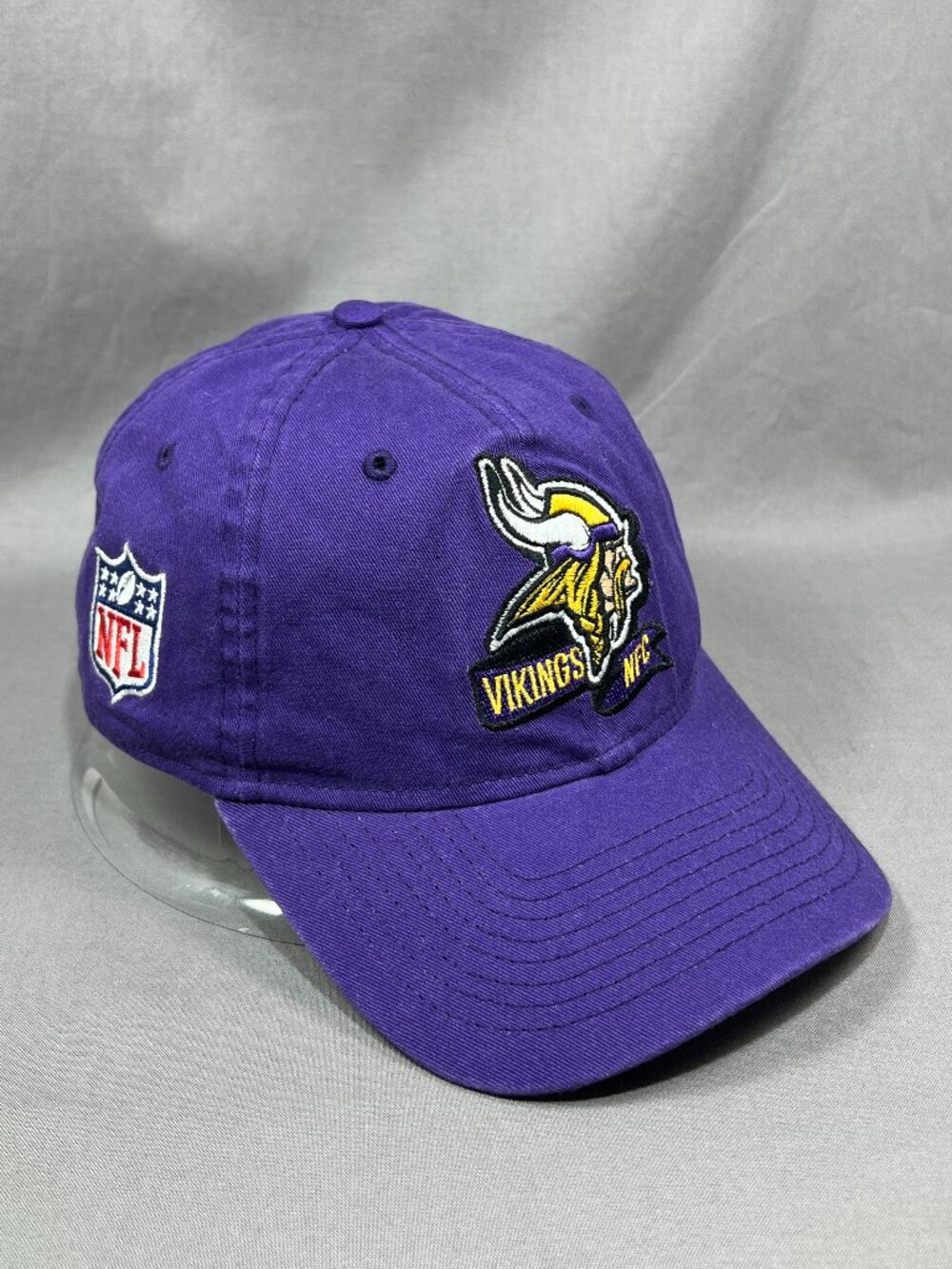 Minnesota Vikings New Era 920 NFL Strapback Hat Dad Cap Purple Adjustable Mens